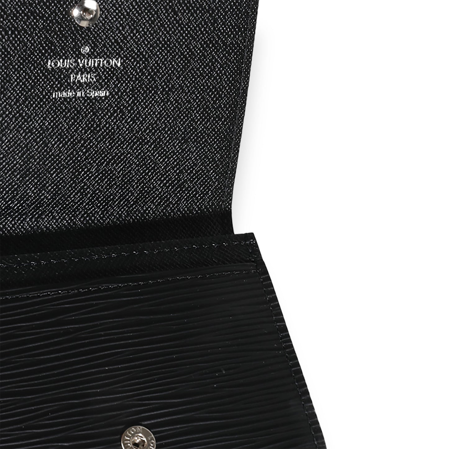 Louis Vuitton Black Epi Business Card Holder