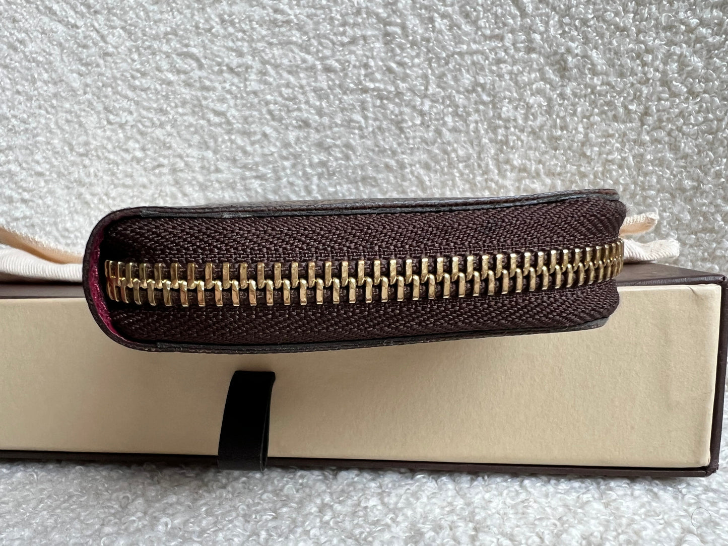 Louis Vuitton Clemence Wallet in Damier Ebene (RRP £430)