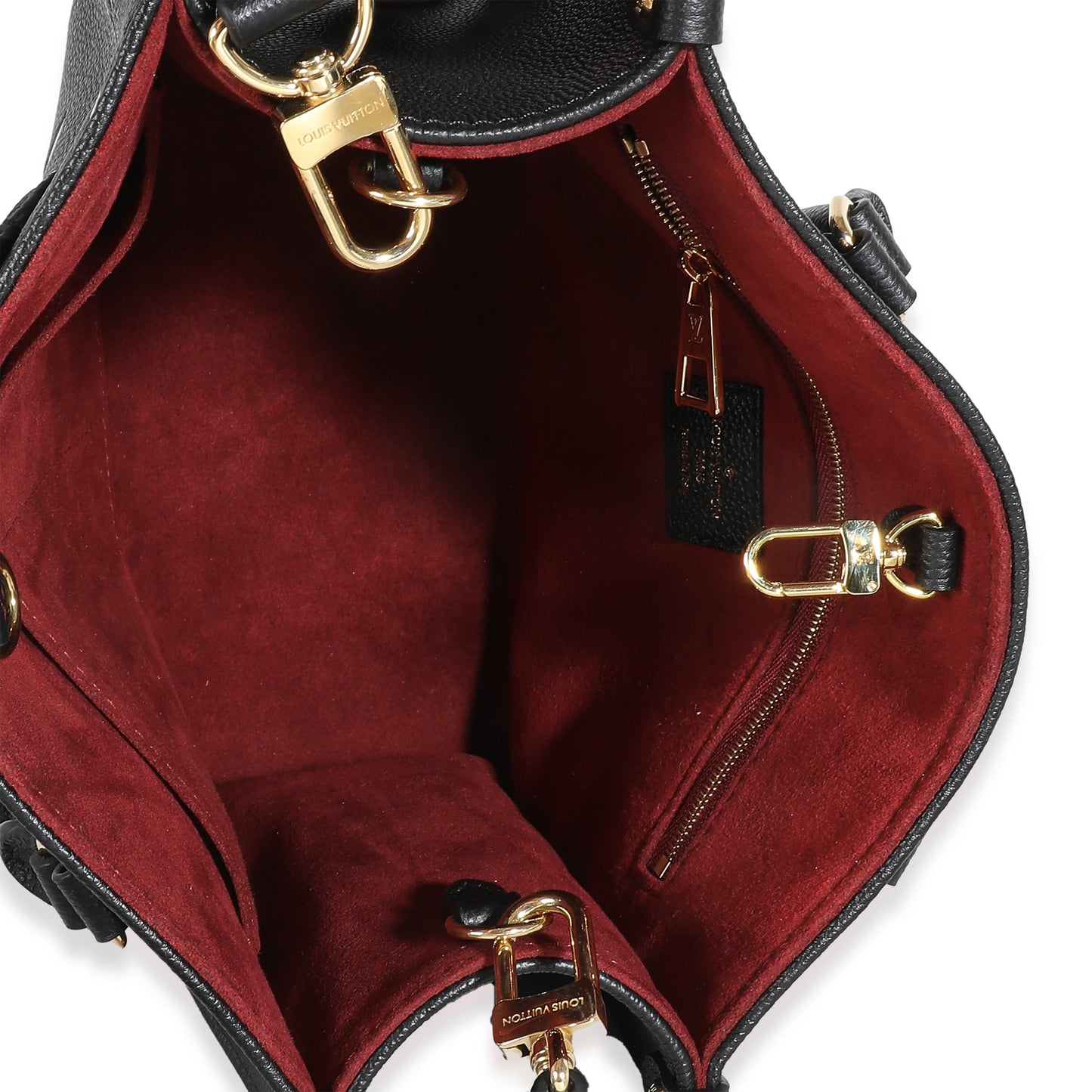 Louis Vuitton Beige Black Giant Monogram Empreinte Onthego PM