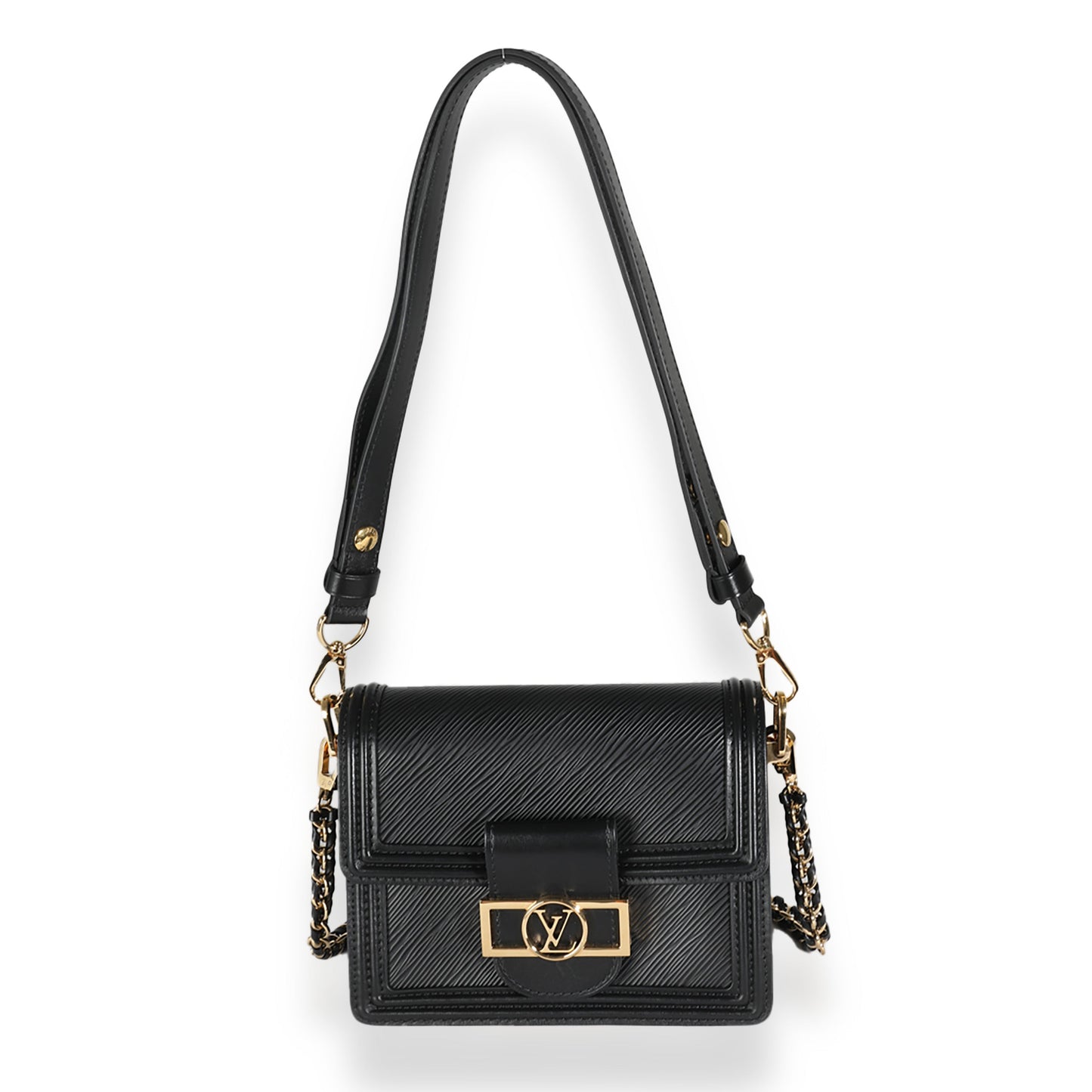 Louis Vuitton Black Epi Mini Dauphine