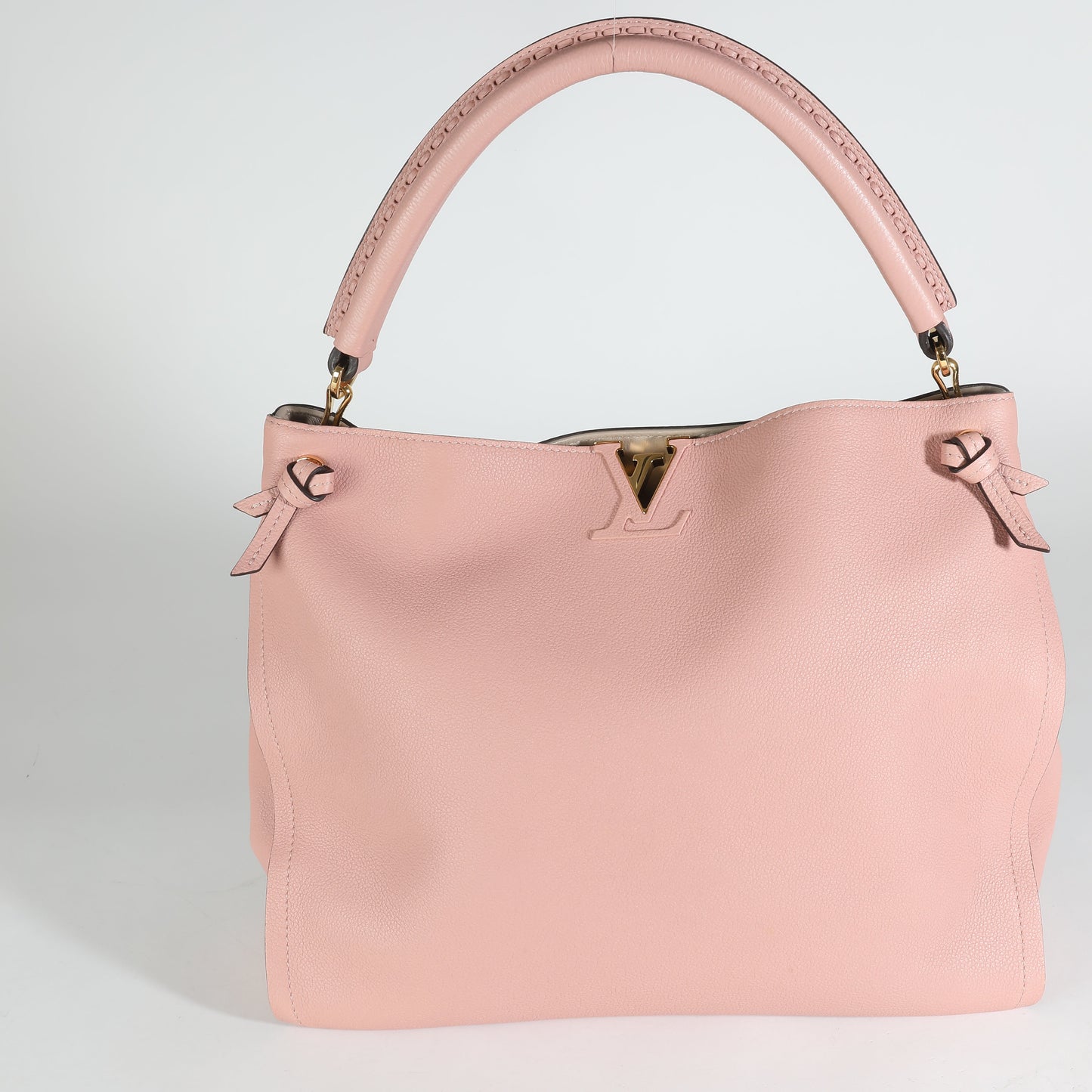 Louis Vuitton Pink Taurillon Tournon Hobo