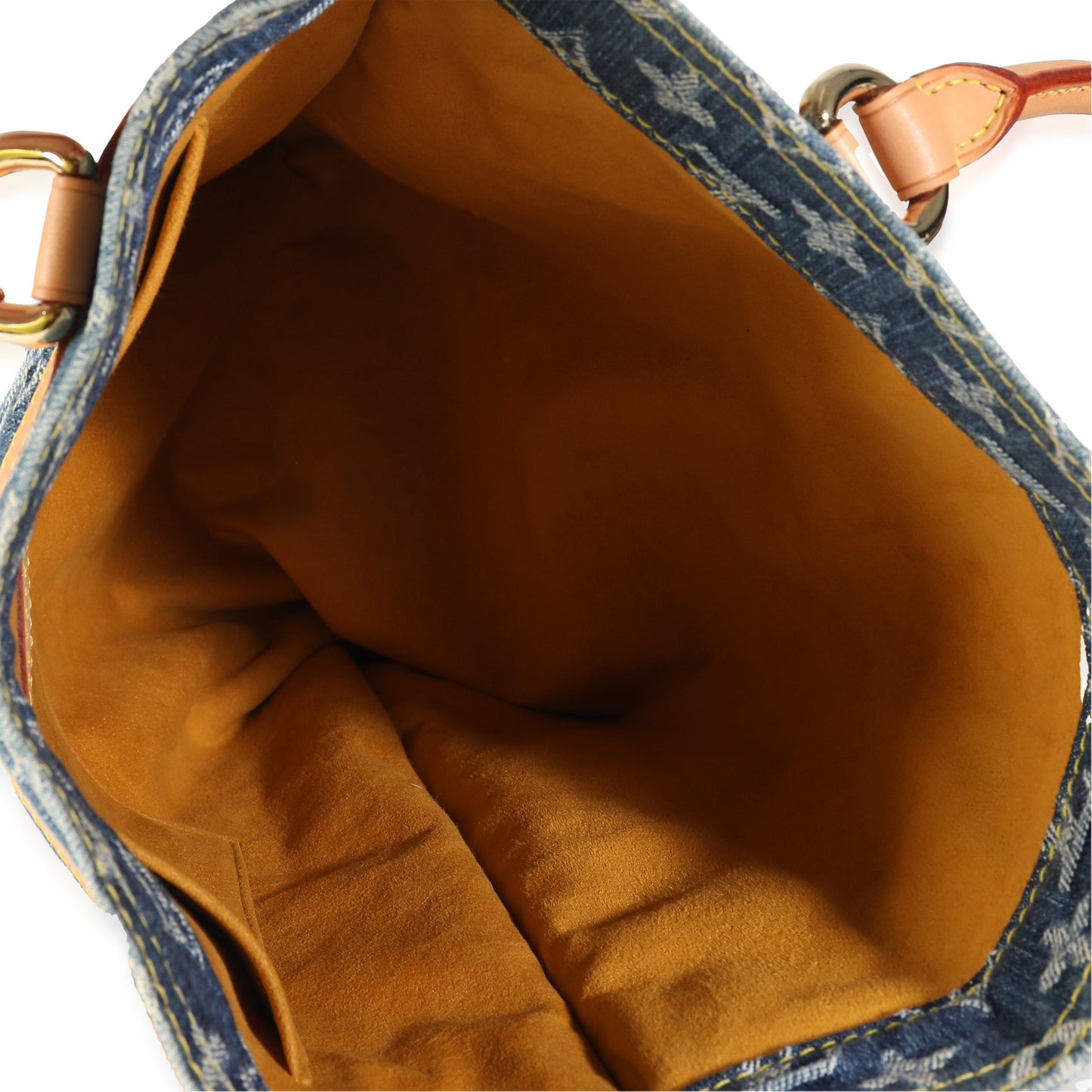 Louis Vuitton Blue Monogram Denim Sac Plat