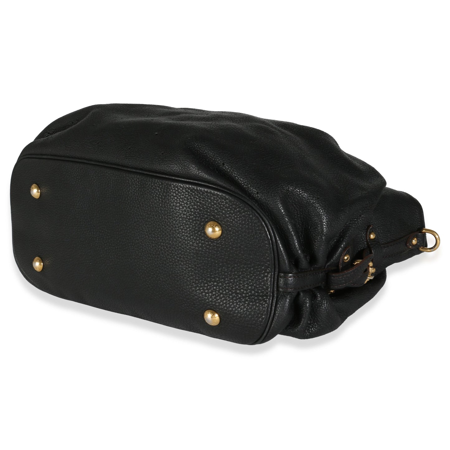 Louis Vuitton Black Mahina XL Hobo