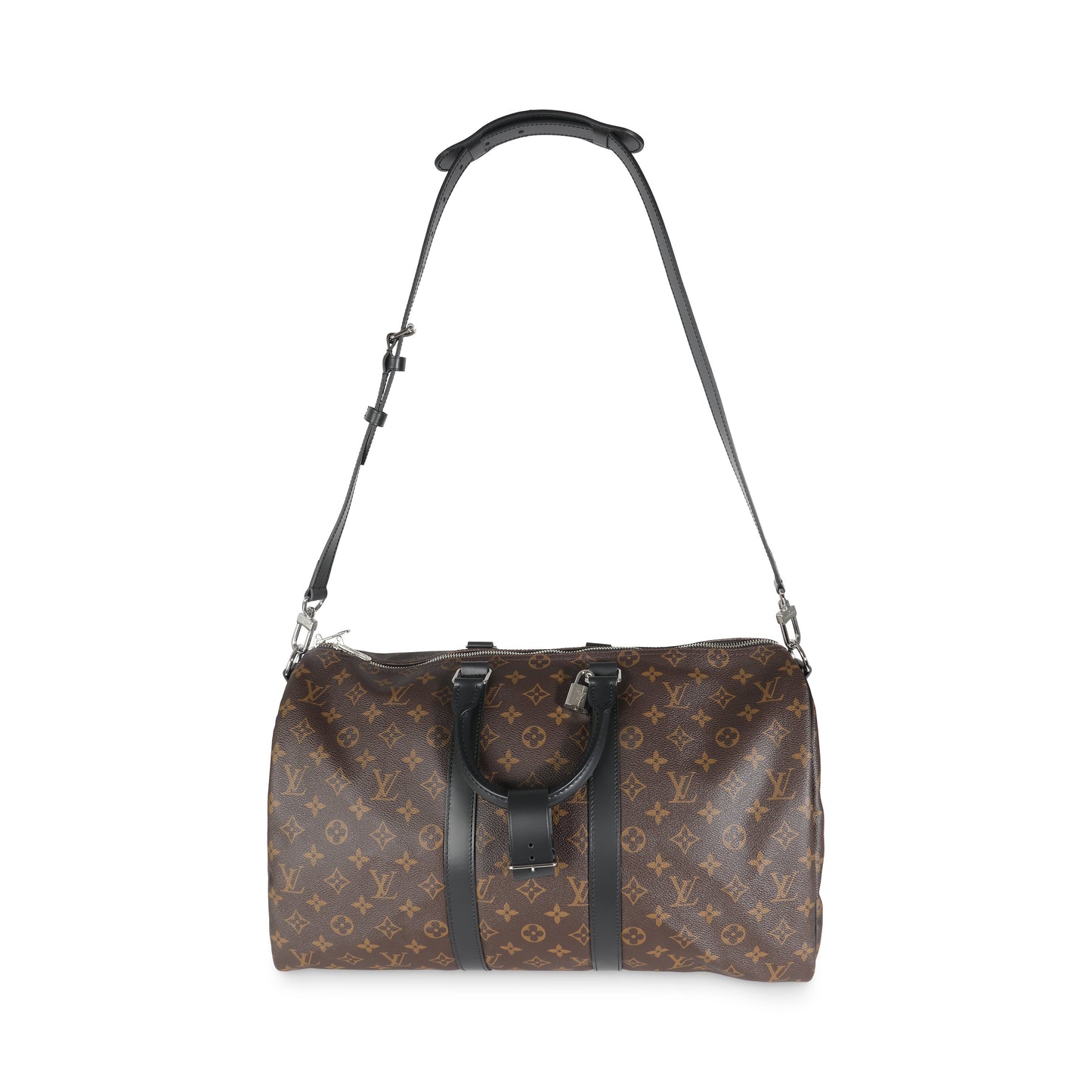 Louis Vuitton Monogram Macassar Keepall Bandouliere 45