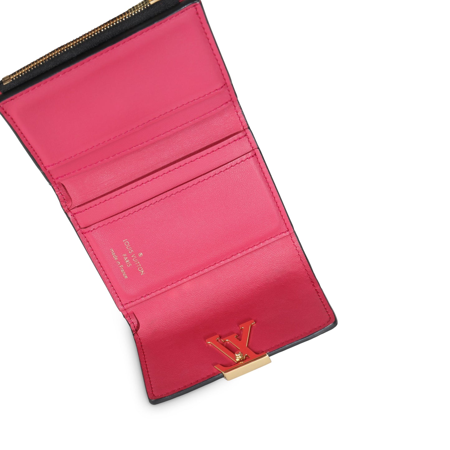 Louis Vuitton Black Taurillon Capucines XS Wallet