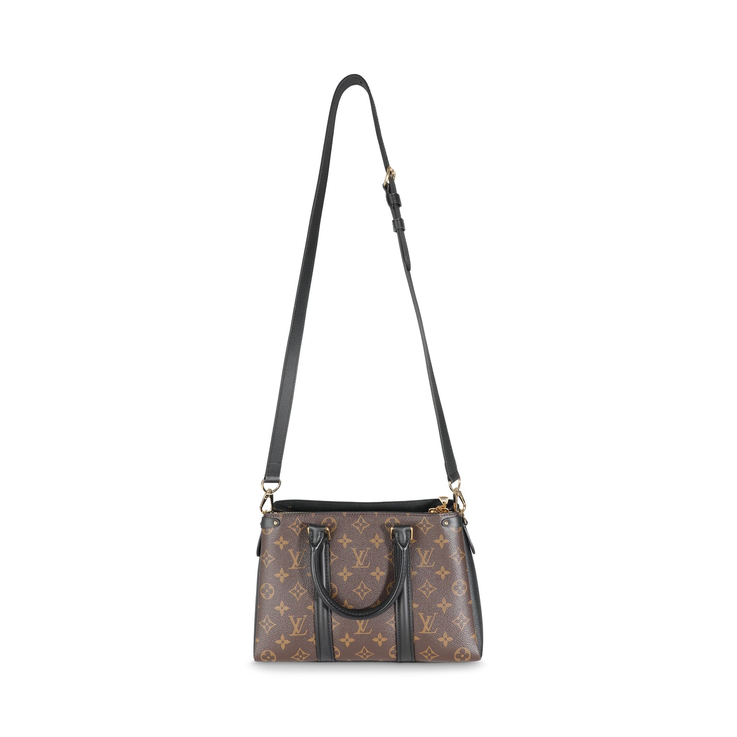 Louis Vuitton Black Monogram Canvas Soufflot BB
