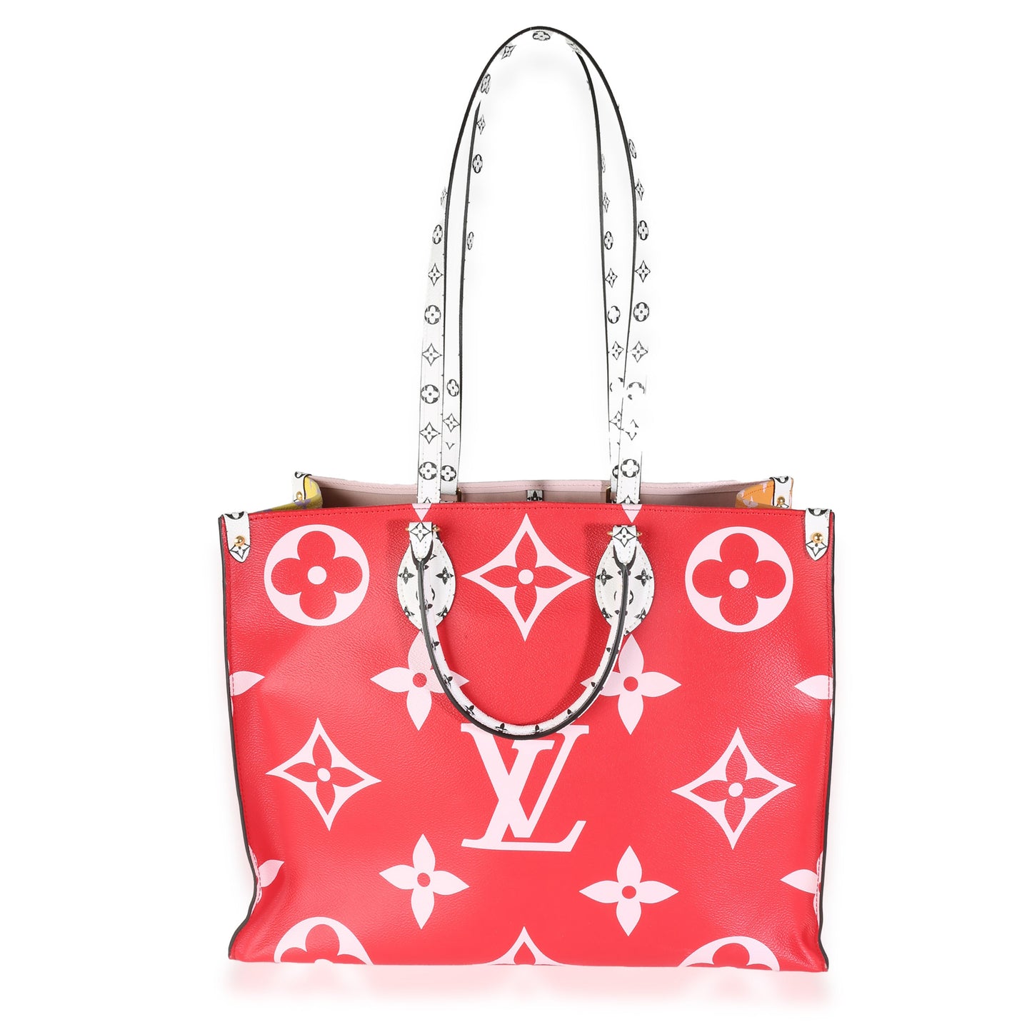 Louis Vuitton Rouge Rose Monogram Giant Canvas Onthego GM