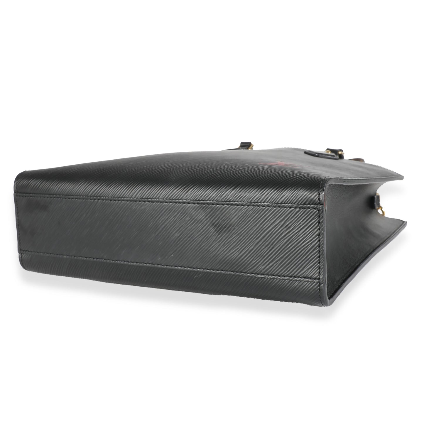 Louis Vuitton Black Epi Sac Plat PM