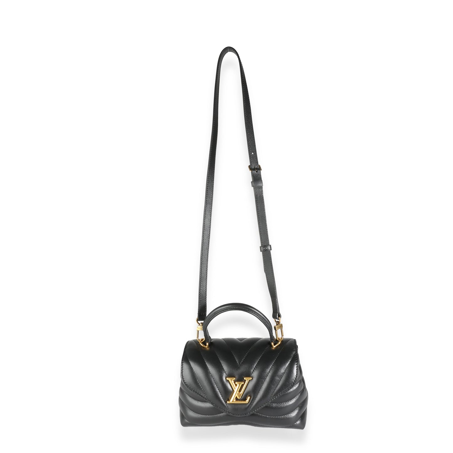 Louis Vuitton Black Calfskin Hold Me New Wave Bag