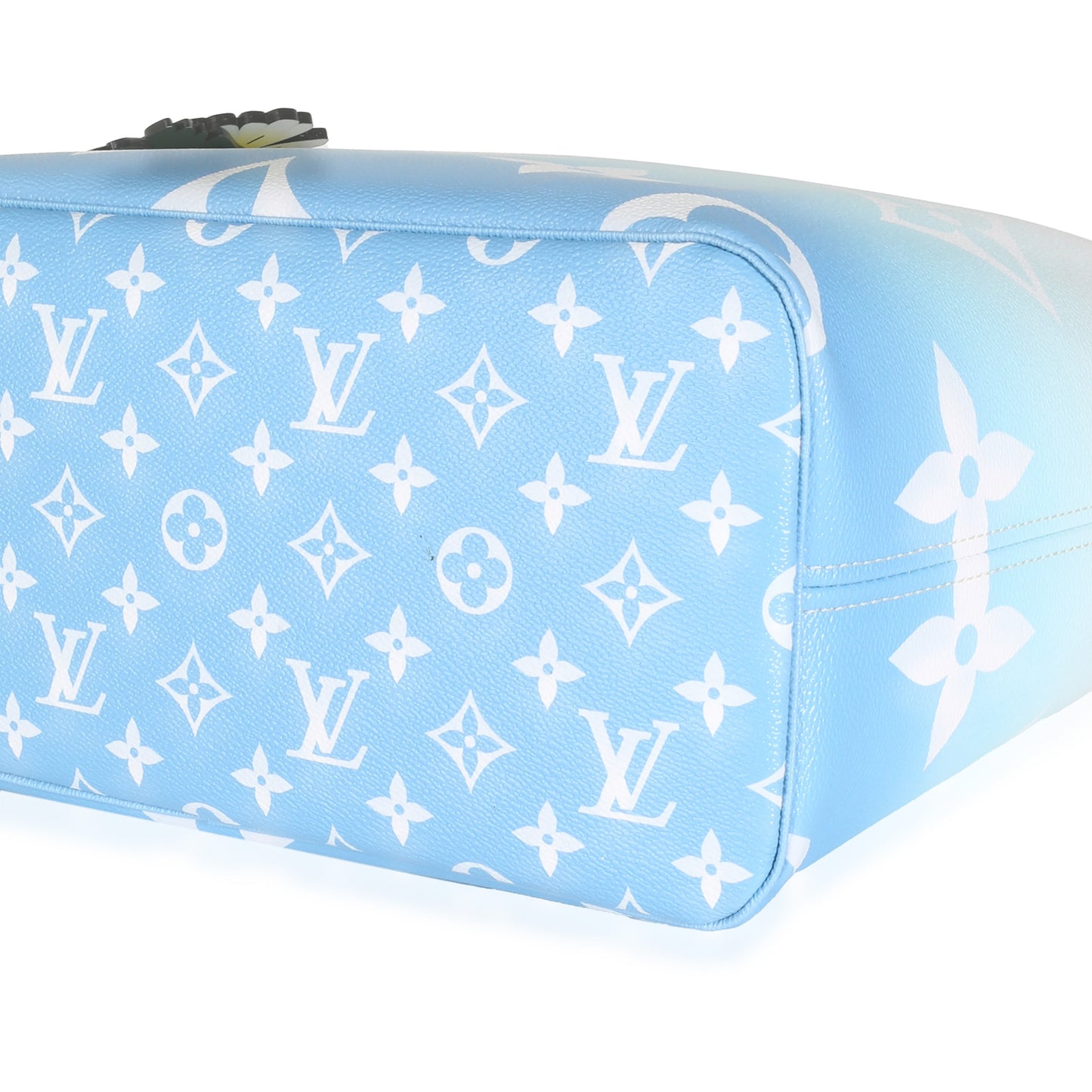 Louis Vuitton Blue Giant Monogram Canvas By The Pool Neverfull MM