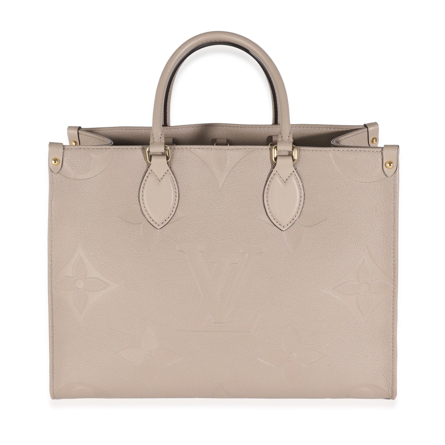 Louis Vuitton Tourterelle Monogram Empreinte Giant Onthego MM