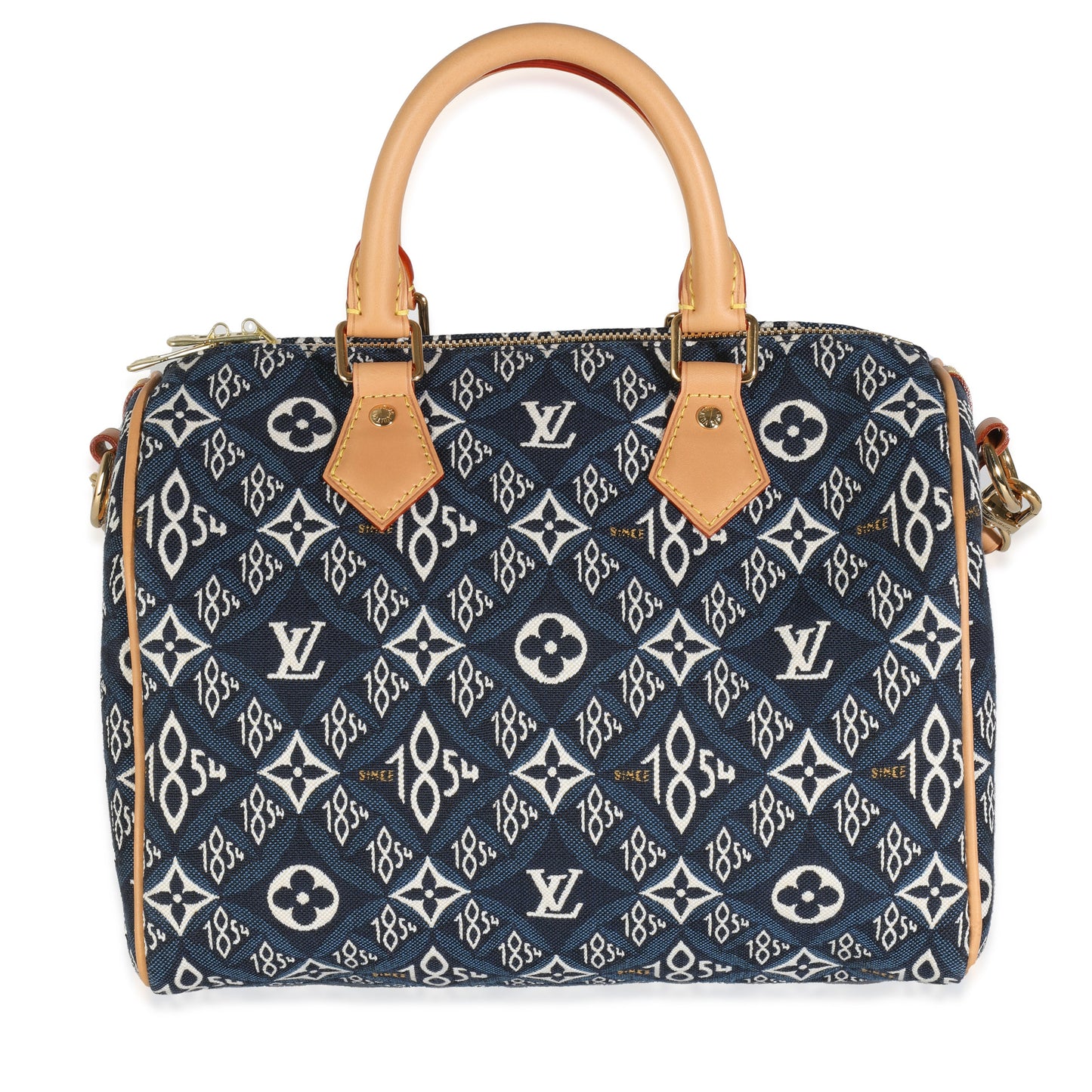 Louis Vuitton Blue Since 1854 Jacquard Canvas Speedy Bandouliere 25
