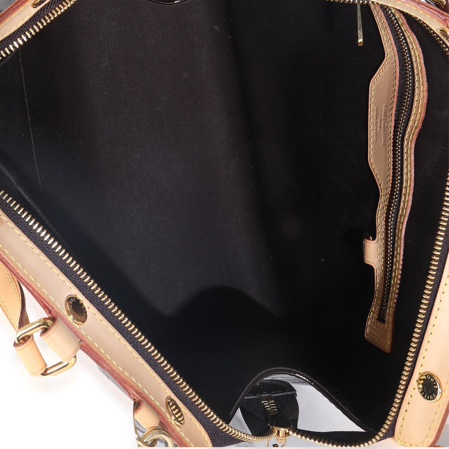 Louis Vuitton Amarante Monogram Vernis Brea MM
