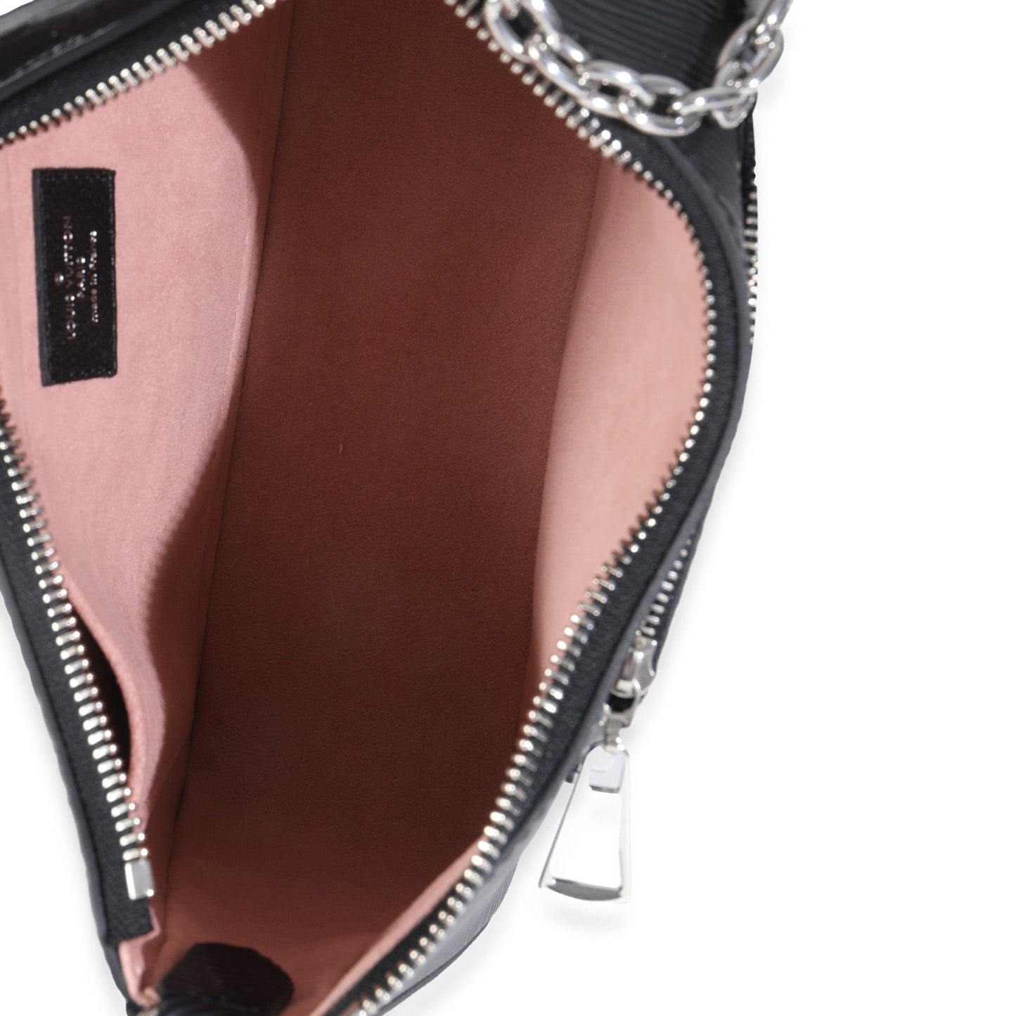Louis Vuitton Black Epi Marelle