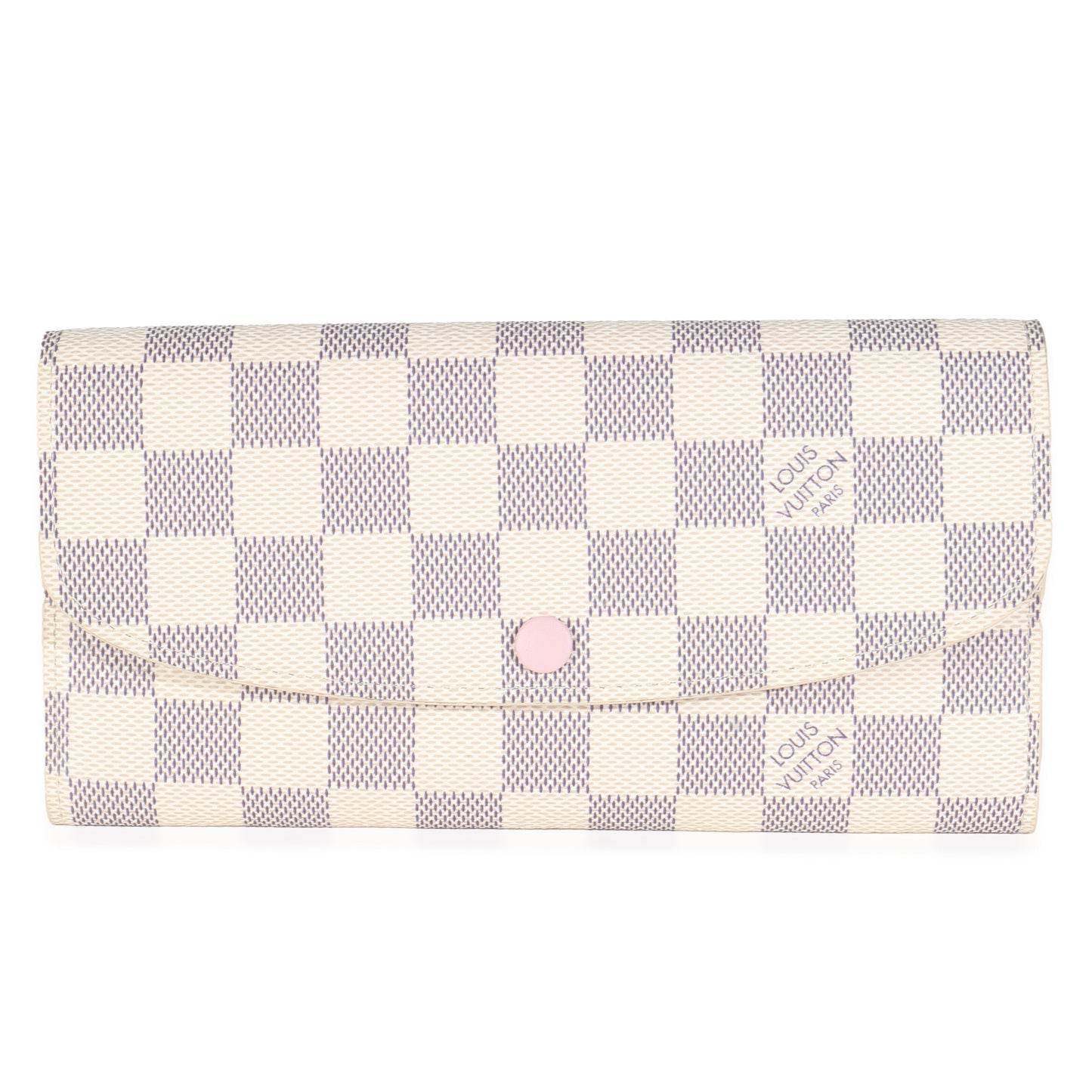Louis Vuitton Damier Azur Canvas Emilie Wallet