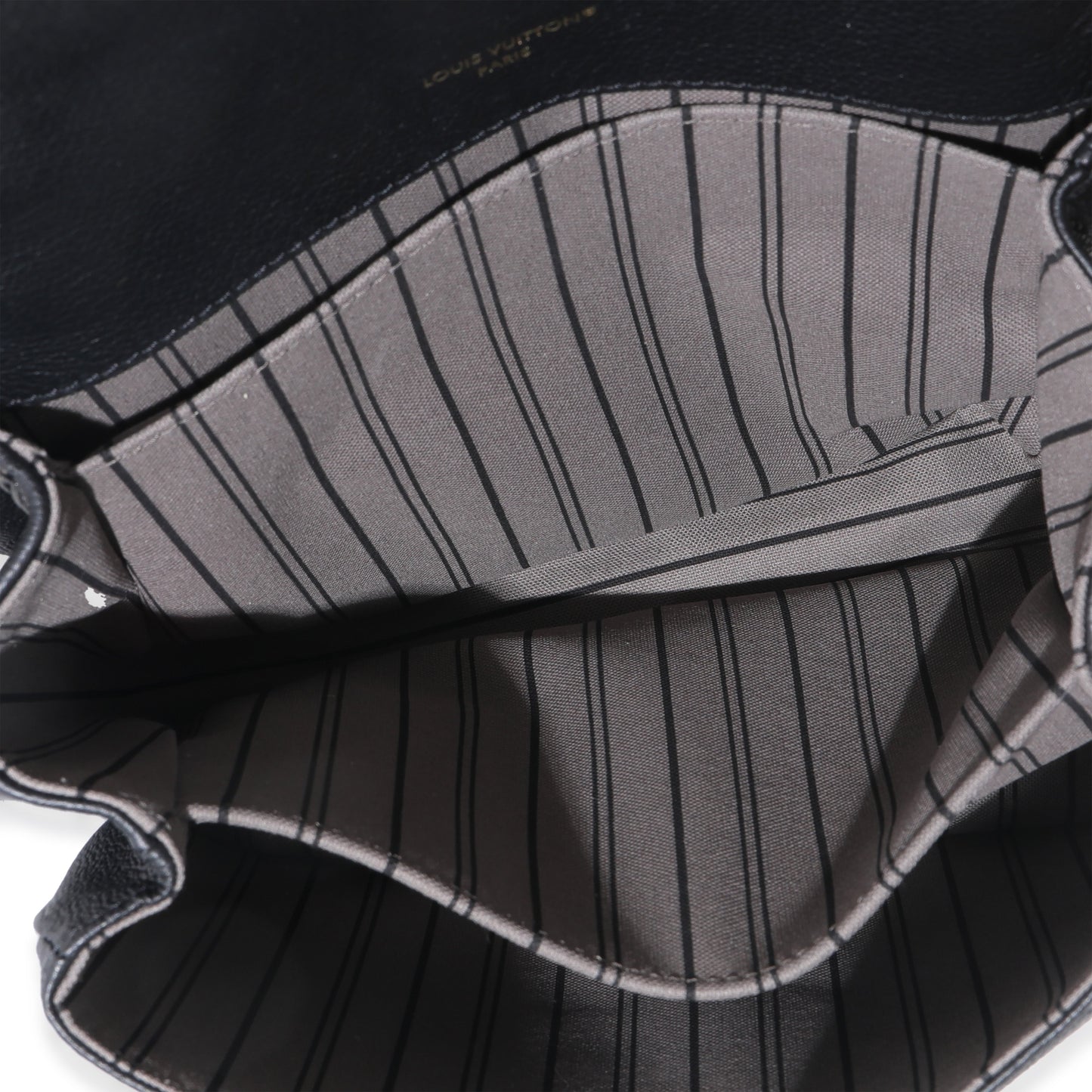 Louis Vuitton Black Monogram Empreinte Pochette Metis