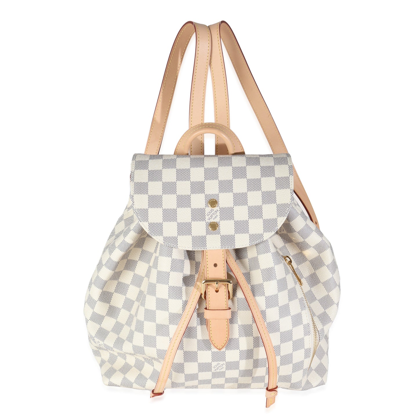 Louis Vuitton Damier Azur Canvas Sperone Backpack