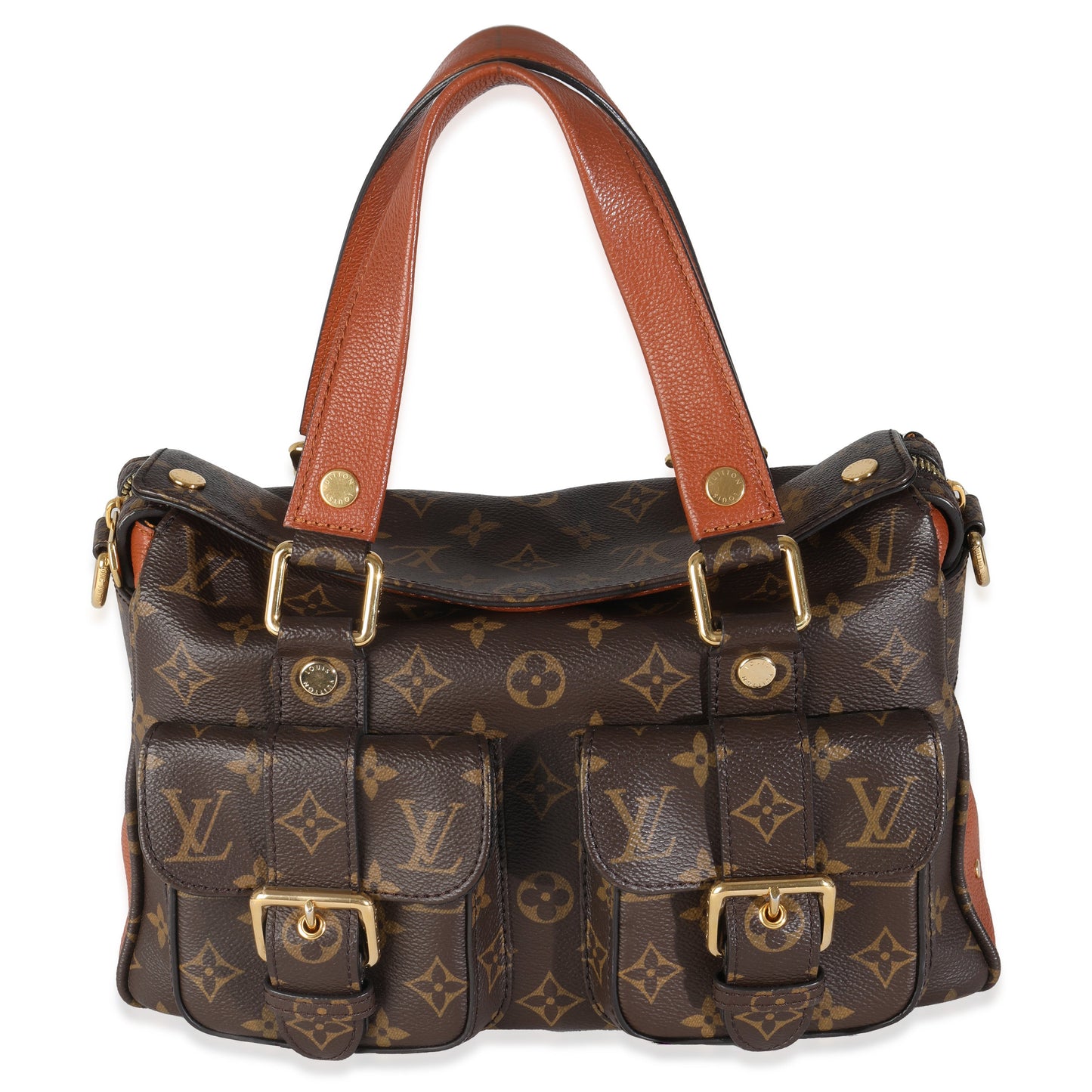 Louis Vuitton Caramel Monogram Canvas Manhattan NM