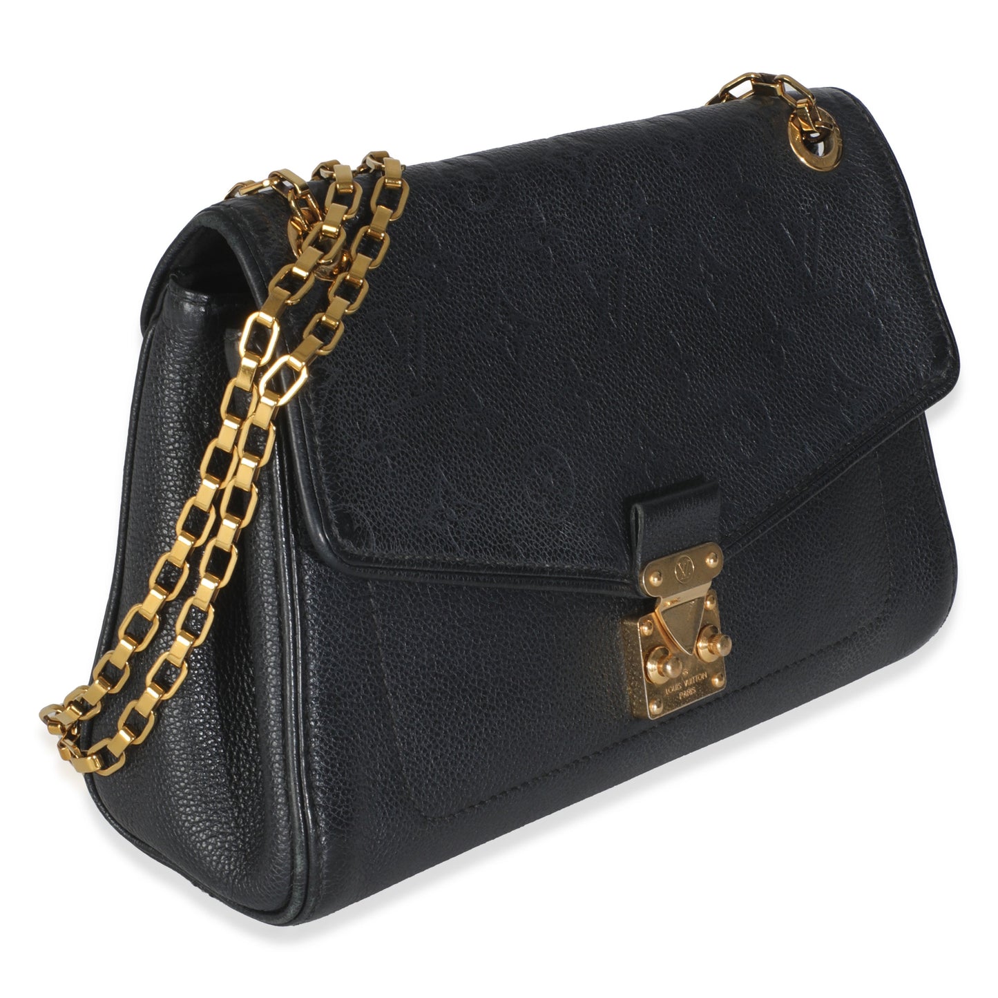 Louis Vuitton Black Monogram Empreinte Saint Germain PM