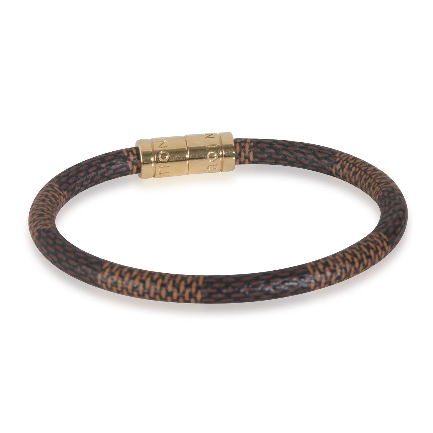 Louis Vuitton Gold-Plated Keep It Bracelet