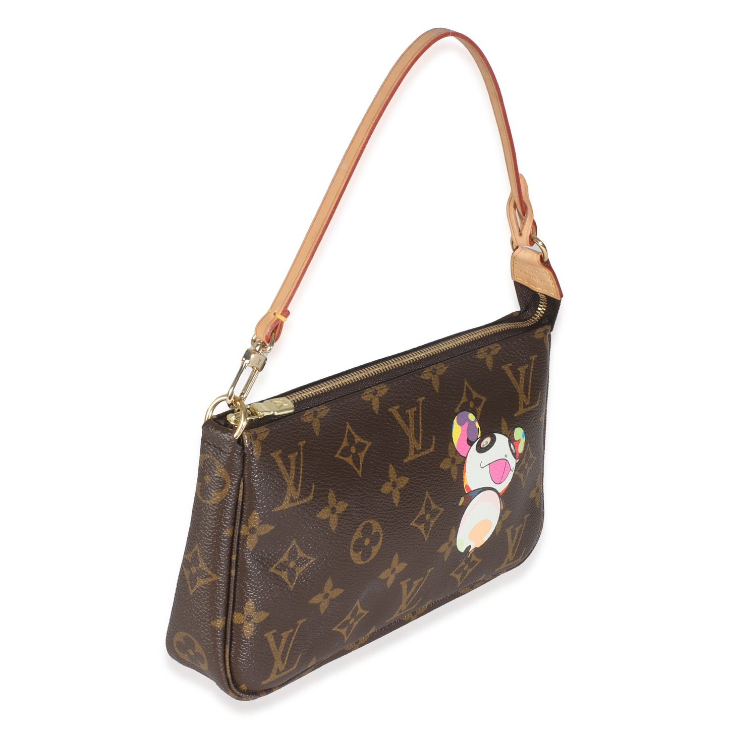 Louis Vuitton x Takashi Murakami Monogram Canvas Panda Pochette Accessoires