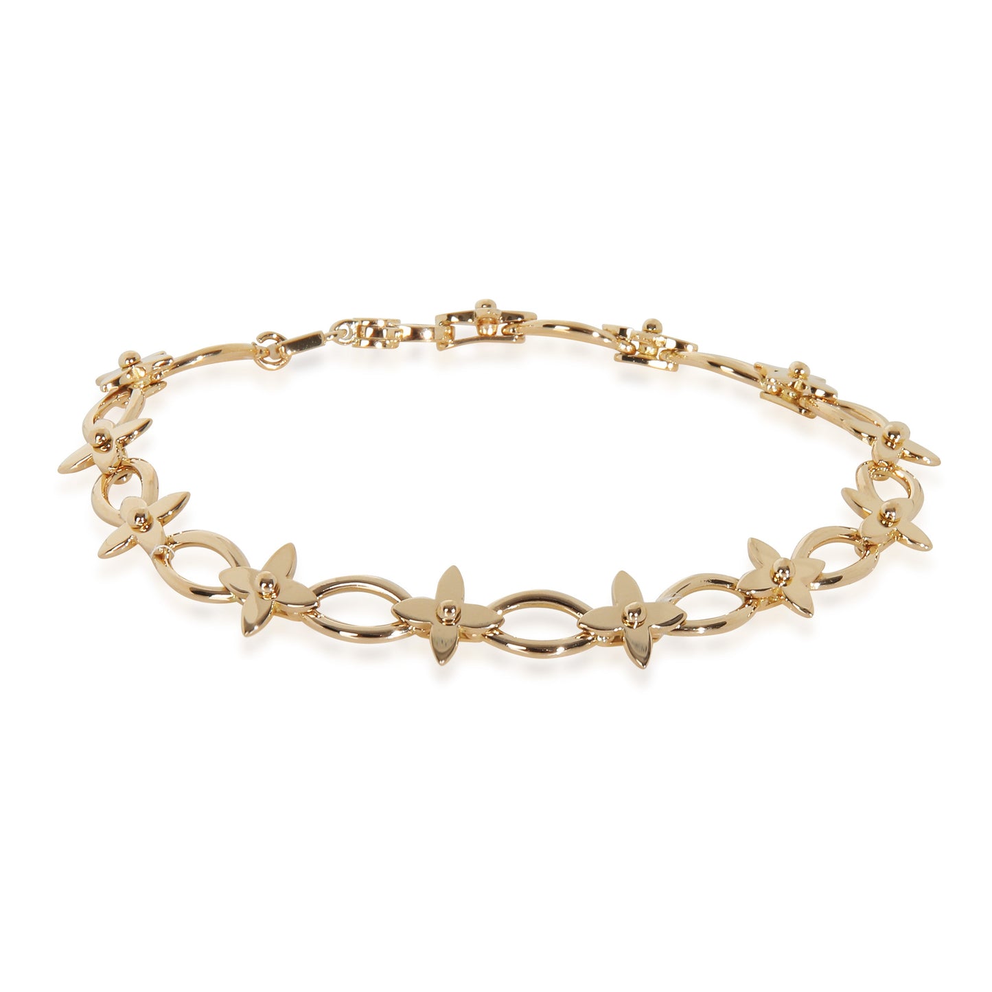 Louis Vuitton Yellow Gold Idylle Link Bracelet