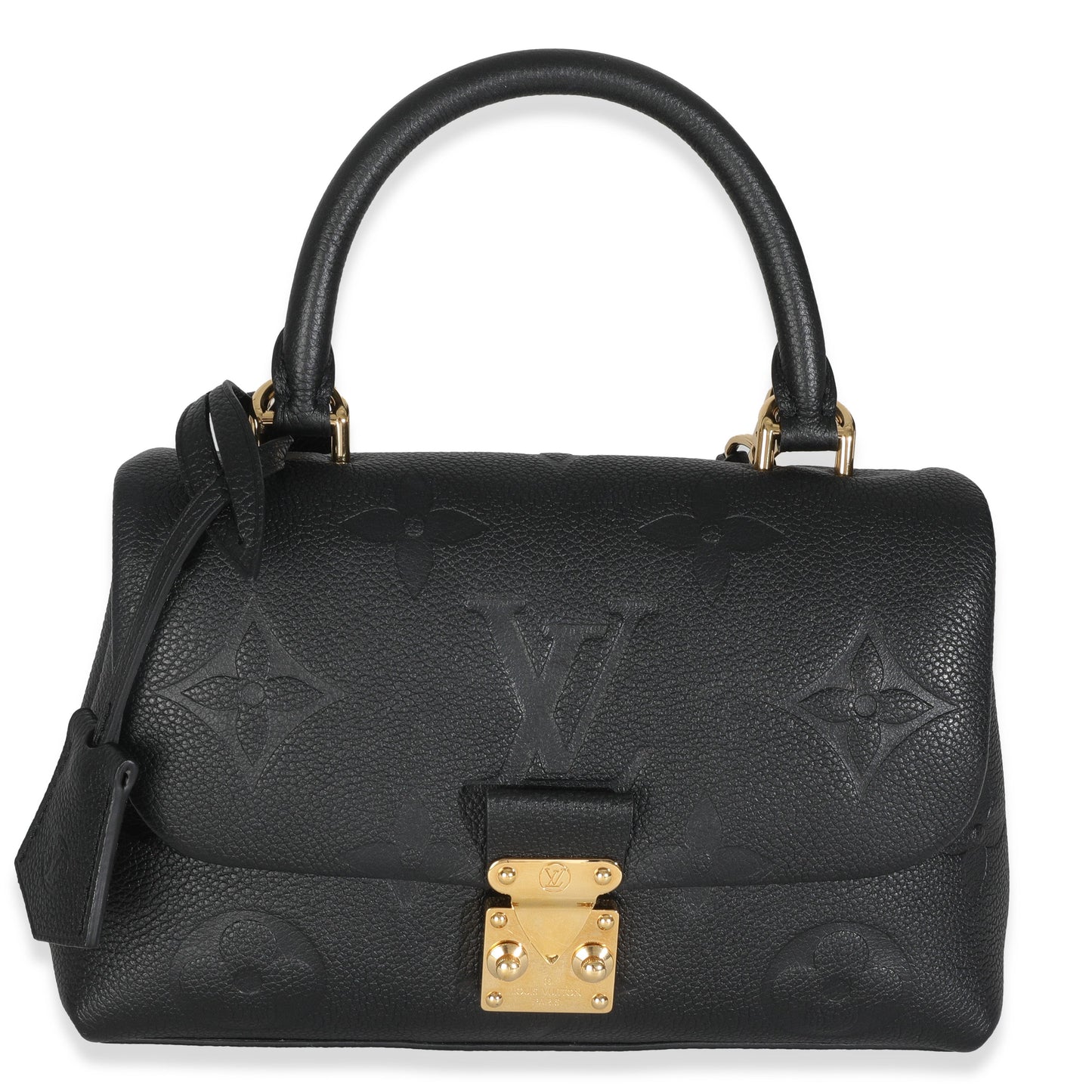 Louis Vuitton Black Monogram Empreinte Madeleine BB