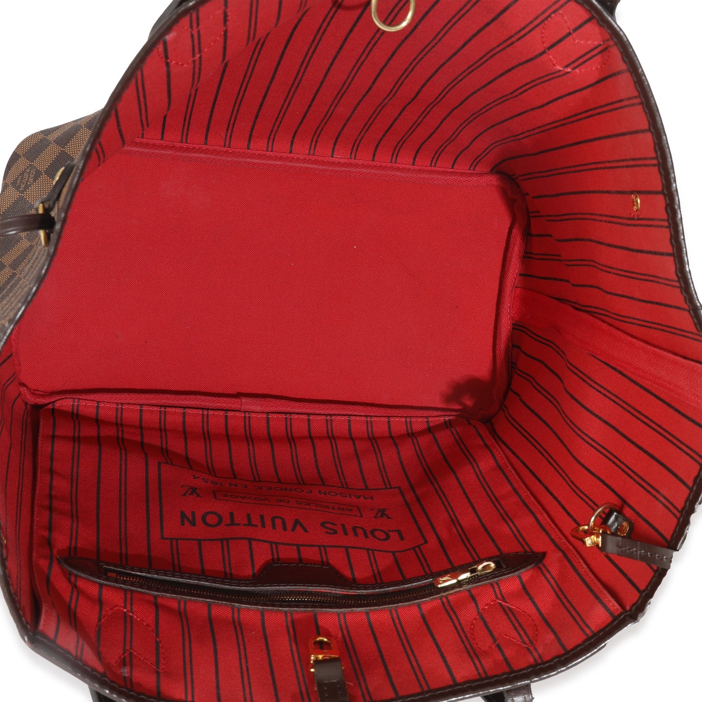 Louis Vuitton Damier Ebene Canvas Neverfull MM