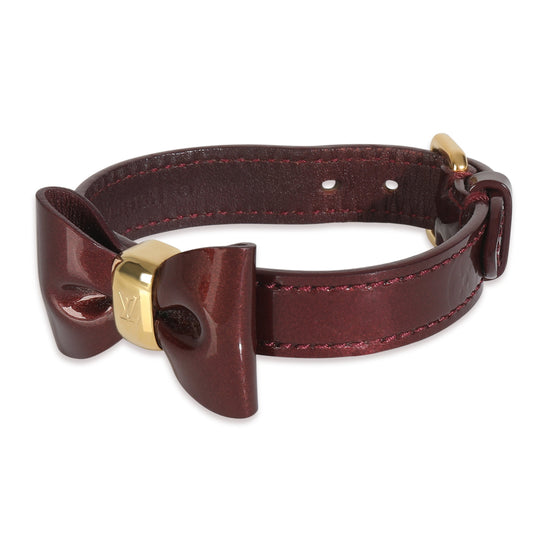 Louis Vuitton Gold-Plated Monogram Favorite Bow Bracelet