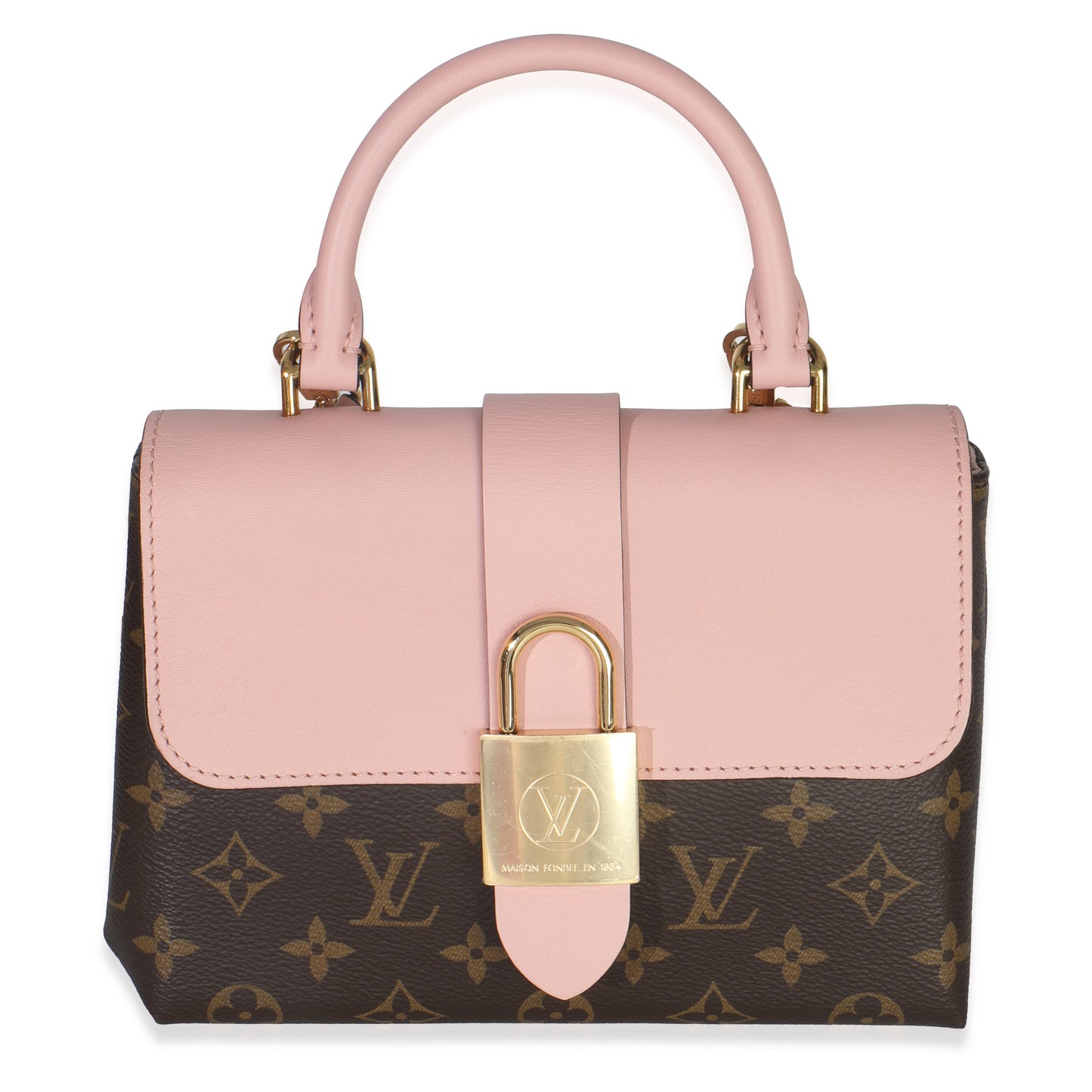 Louis Vuitton Rose Poudre Monogram Canvas Locky BB