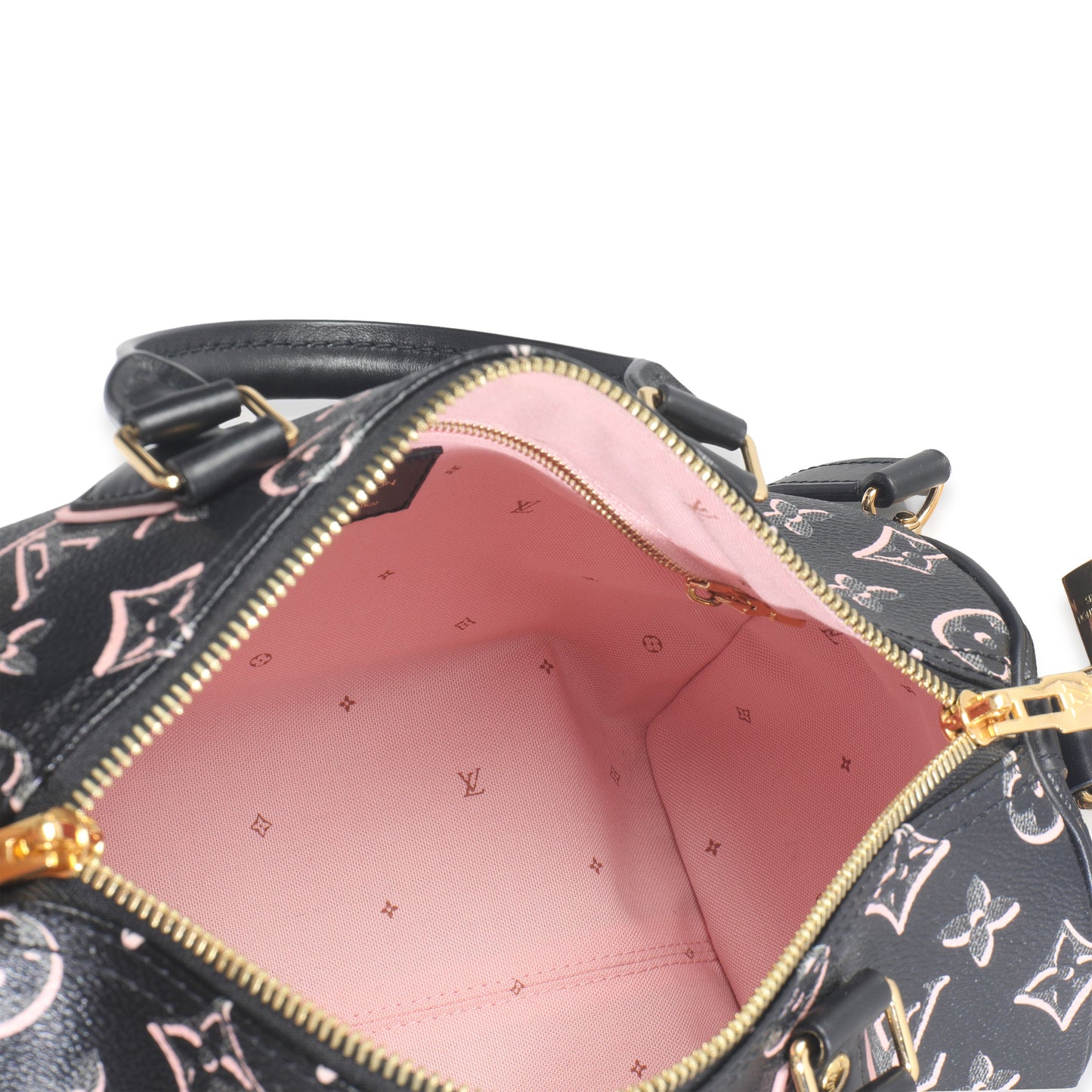 Louis Vuitton Black Monogram Canvas Fall for You Speedy Bandouliere 25