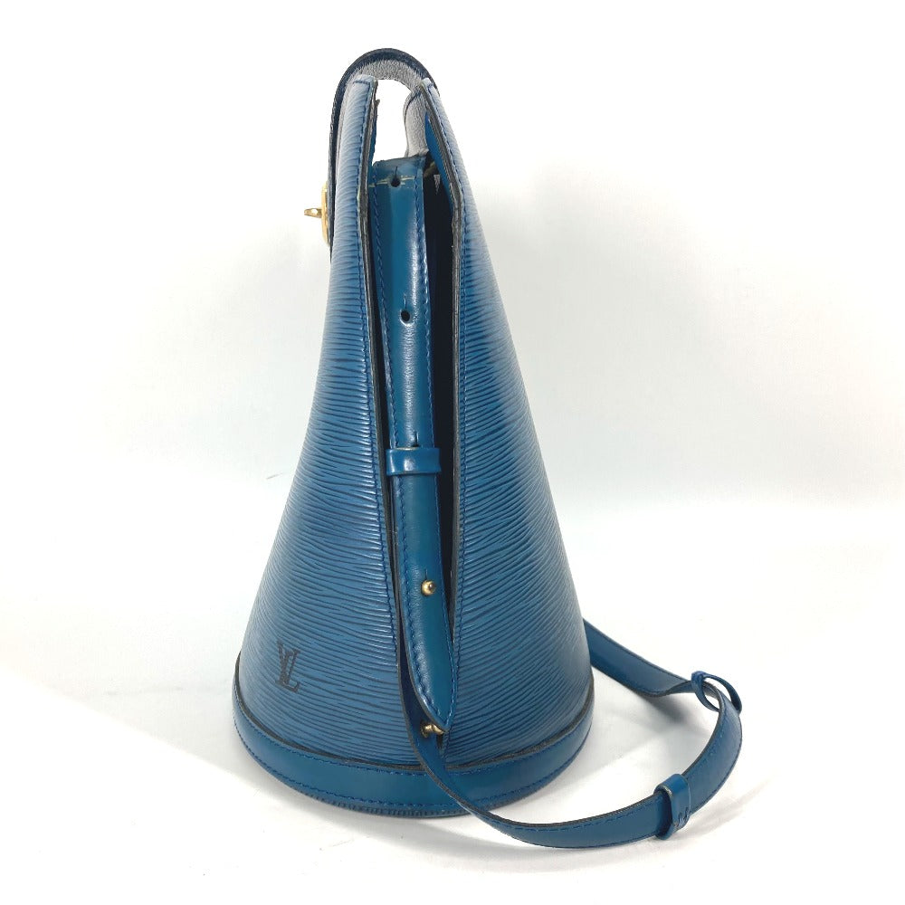 LOUIS VUITTON Shoulder Bag M52255 Epi Leather blue Epi Cluny PM Women