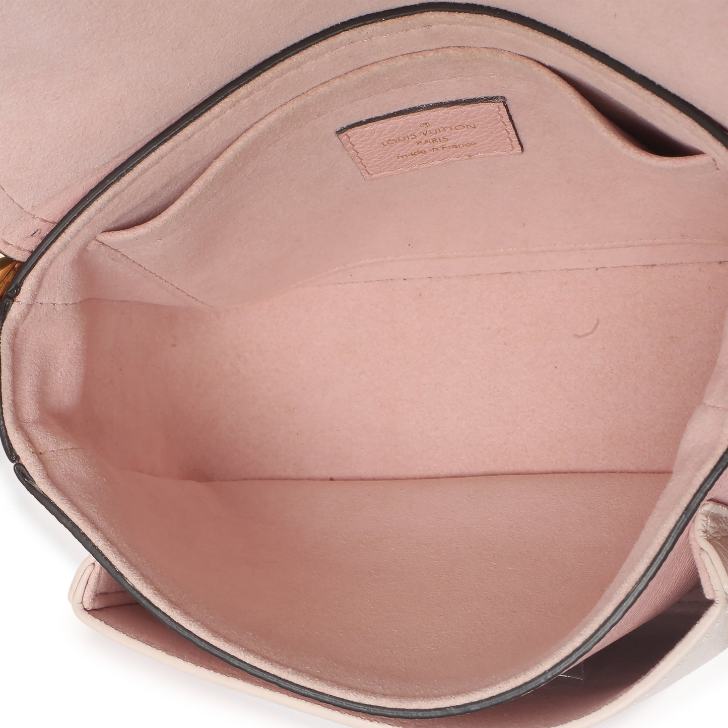 Louis Vuitton Rose Water Grained Calfskin Lockme Tender