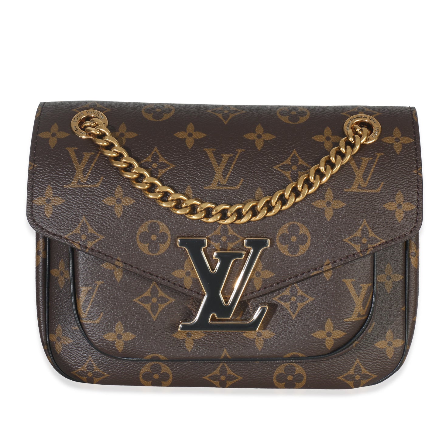 Louis Vuitton Black Monogram Canvas Passy
