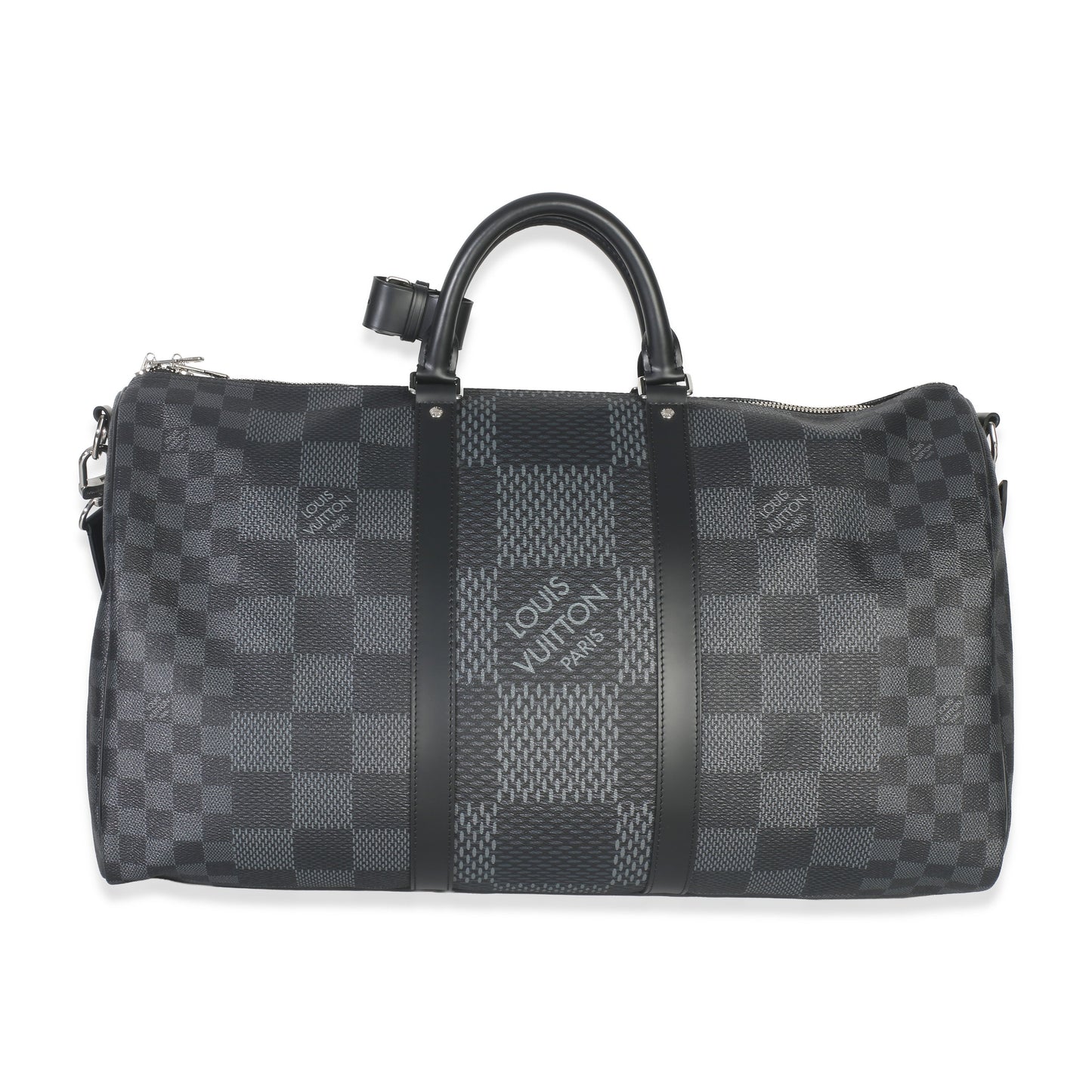 Louis Vuitton Damier Graphite 3D Canvas Keepall Bandouliere 55
