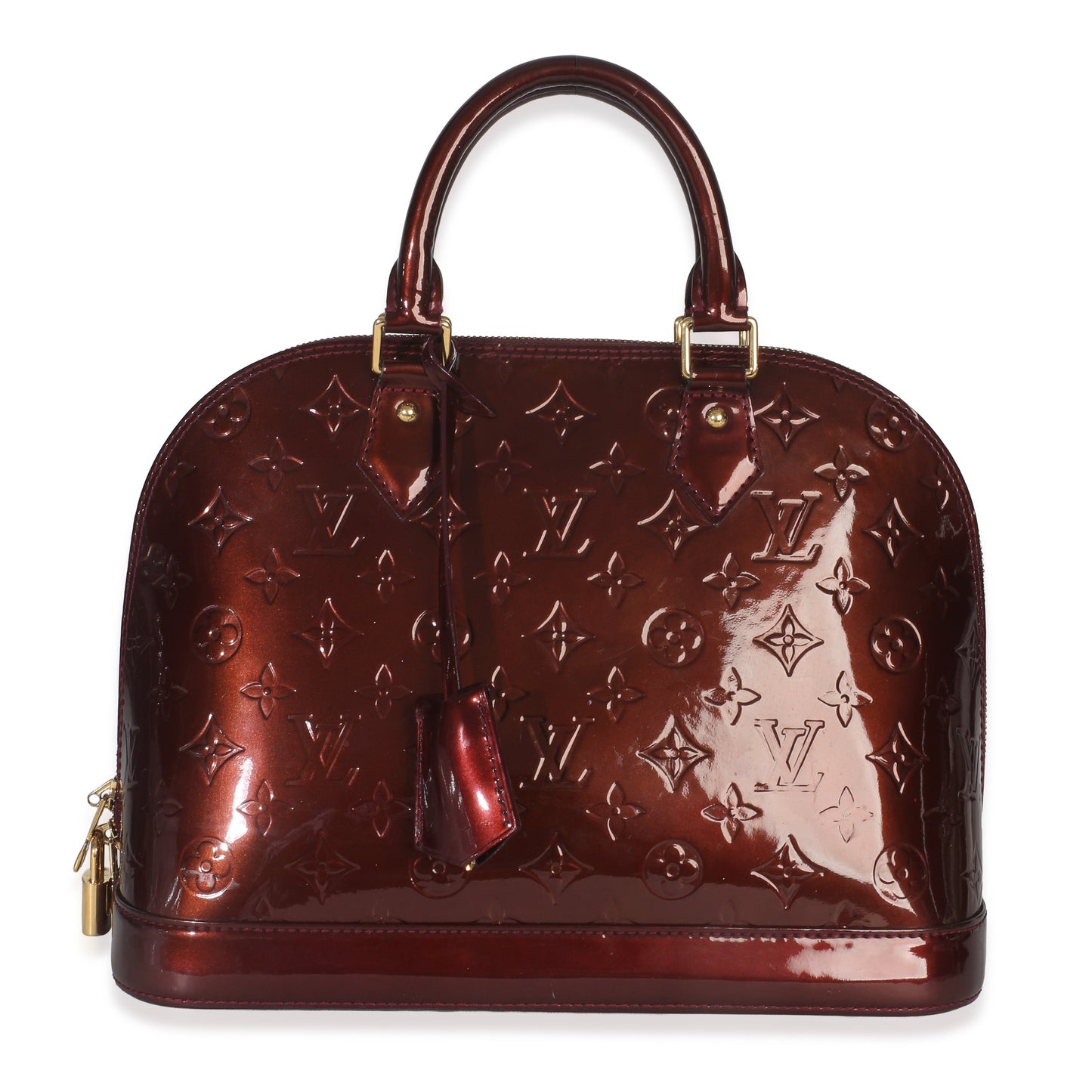 Louis Vuitton Amarante Monogram Vernis Alma PM