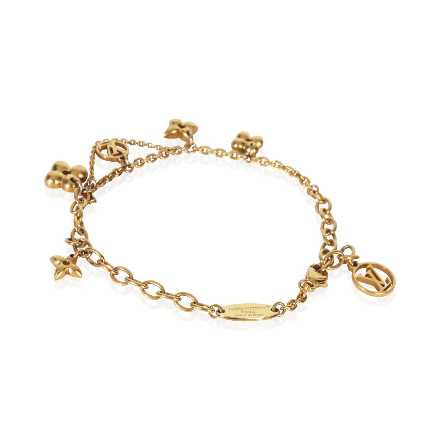 Louis Vuitton Gold-Plated Blooming Supple Bracelet