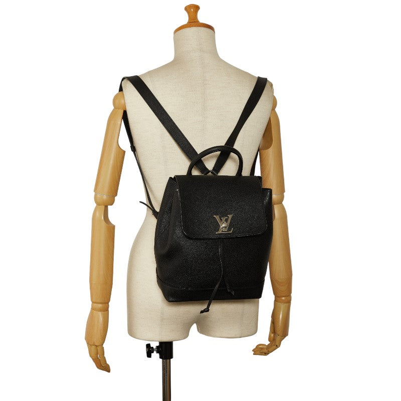 Louis Vuitton M41815 Black Black Leather Louis Vuitton Locky M41815 Black Leather Ladies Louis Vuitton