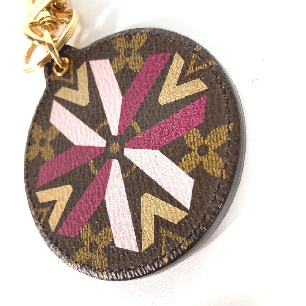 LOUIS VUITTON key ring M67368 Monogram canvas Brown Monogram Illustre Multi V