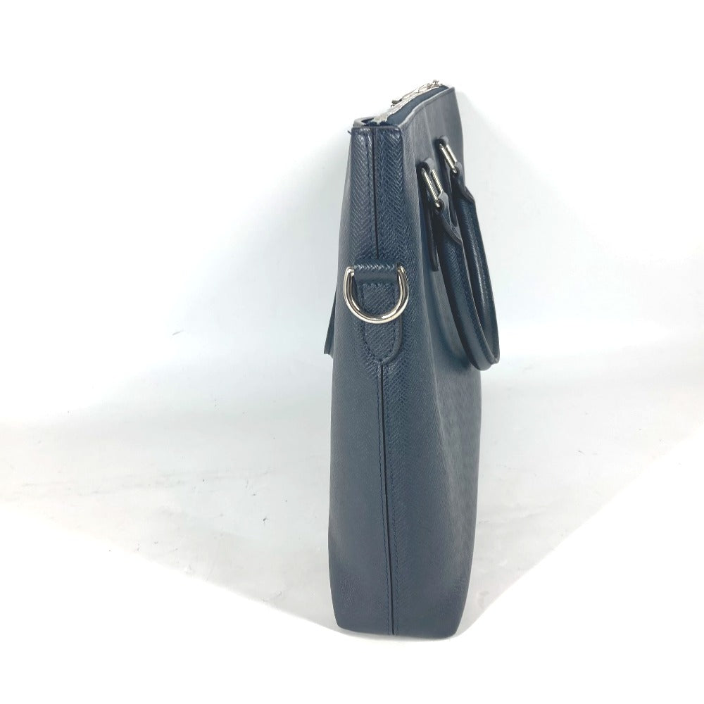 LOUIS VUITTON Business bag M33417 Taiga Leather Navy Taiga Anton