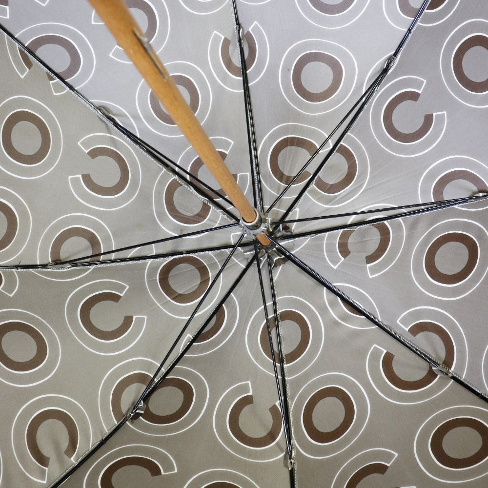 Chanel Umbrella COCO Gray Ladies