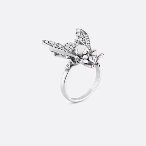 Luxury DiorD-BEE RING PEARL