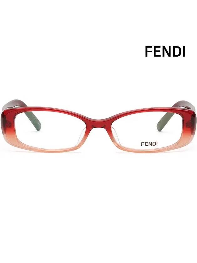 Luxury Fendi Eyewear Rectangular Glasses Brown