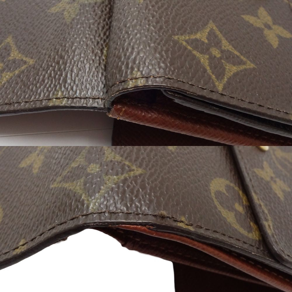 Louis Vuitton Louis Vuitton Monogram Trifold Wallet M61652 Canvas Short Wallet M61652 in New Condition