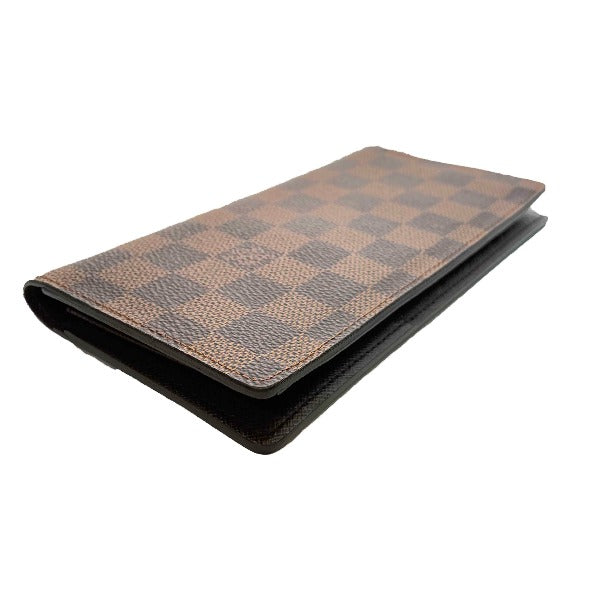 LOUIS VUITTON Bill Compartment N62228 Damier canvas Brown Portefeuille Ron Damier mens