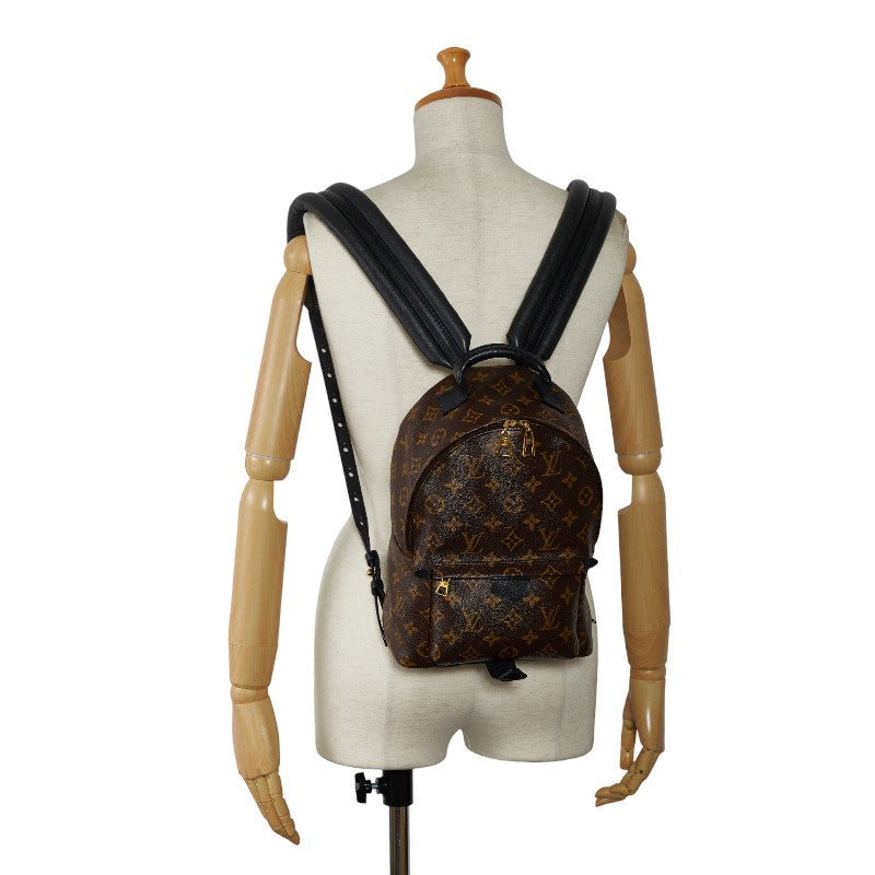 Louis Vuitton Monogram Palm Supremes PM Lounge Backpack M44871 Brown PVC Leather Louis Vuitton