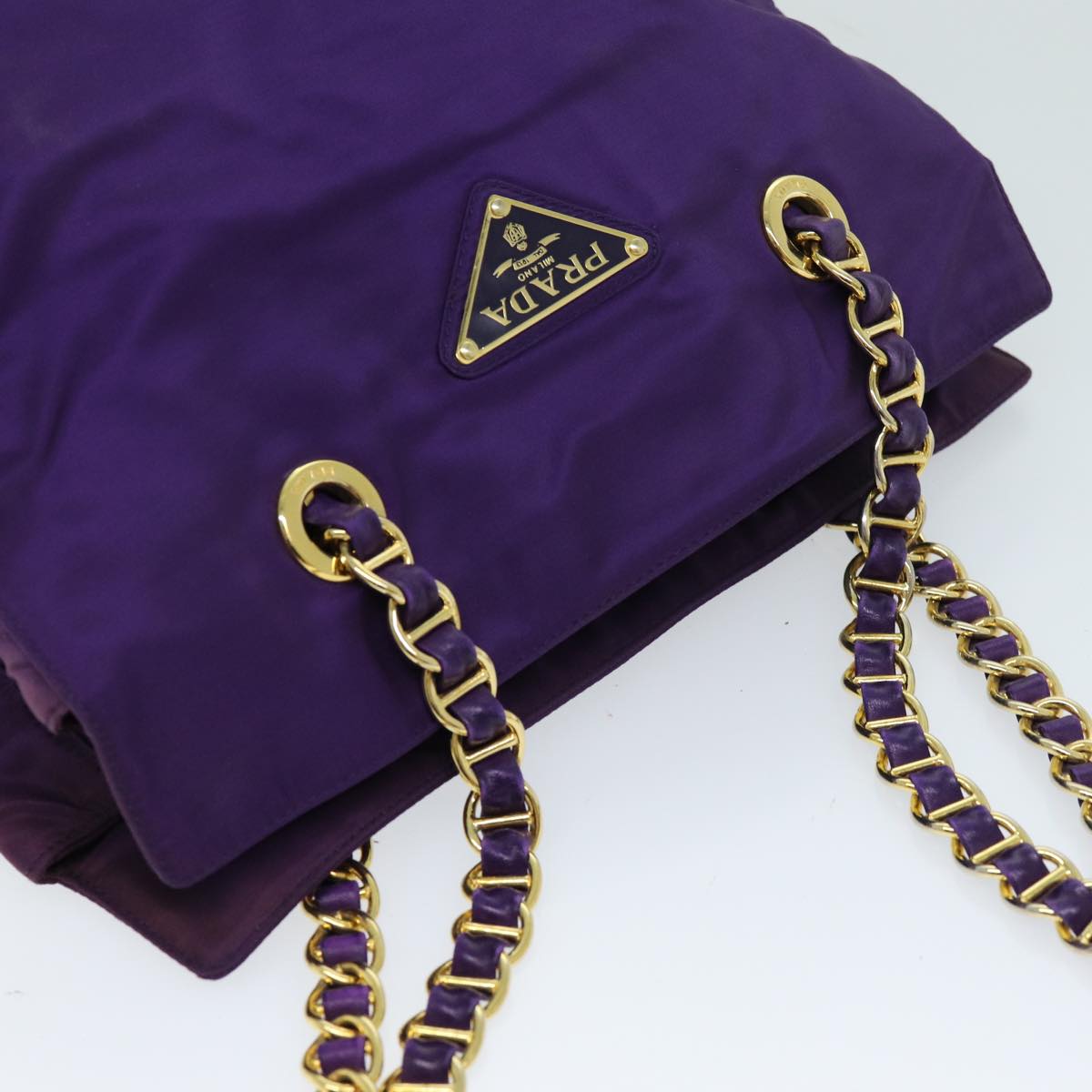 Luxury PradaTessuto Shoulder Bag