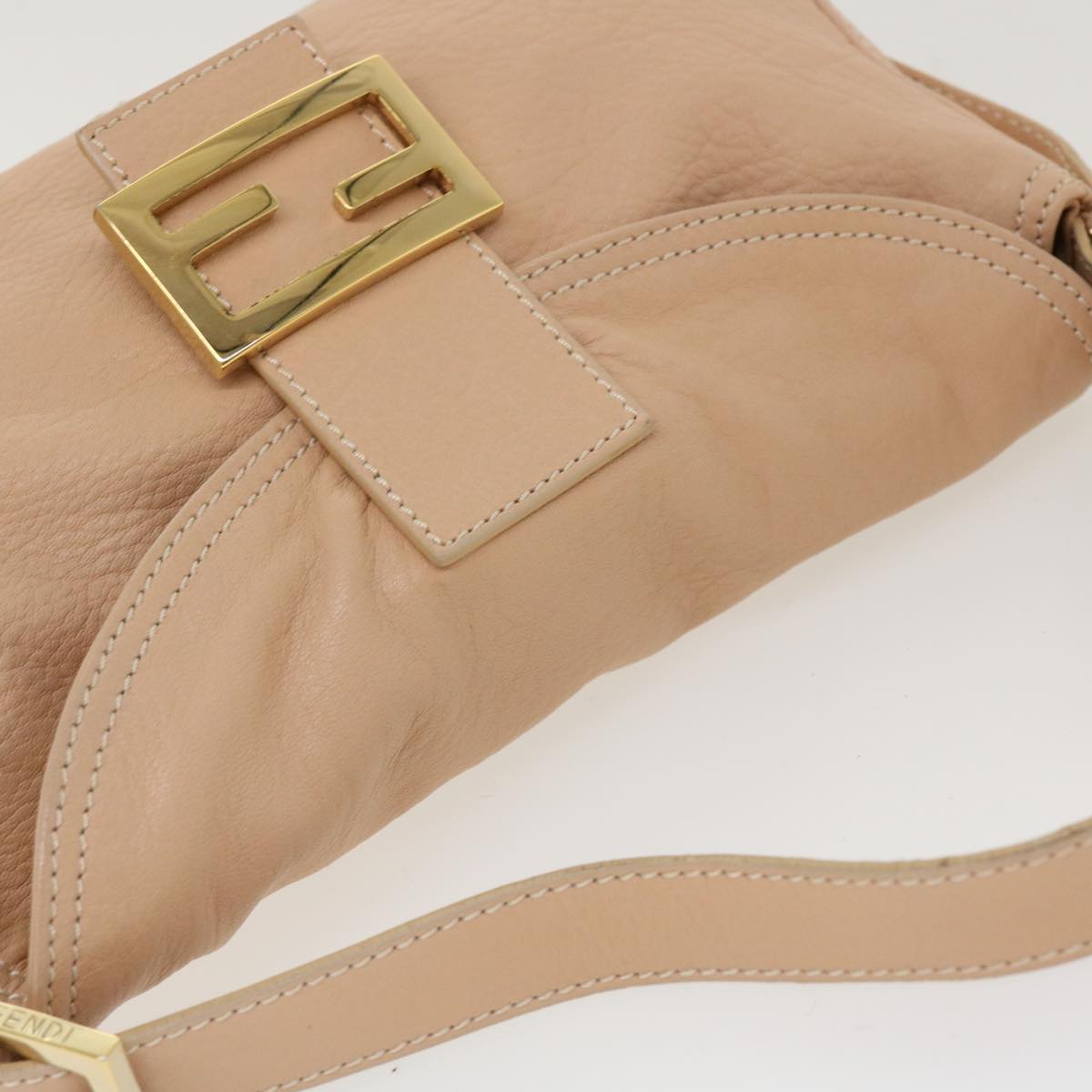 Luxury Fendi Zucchino Shoulder Bag - '10s