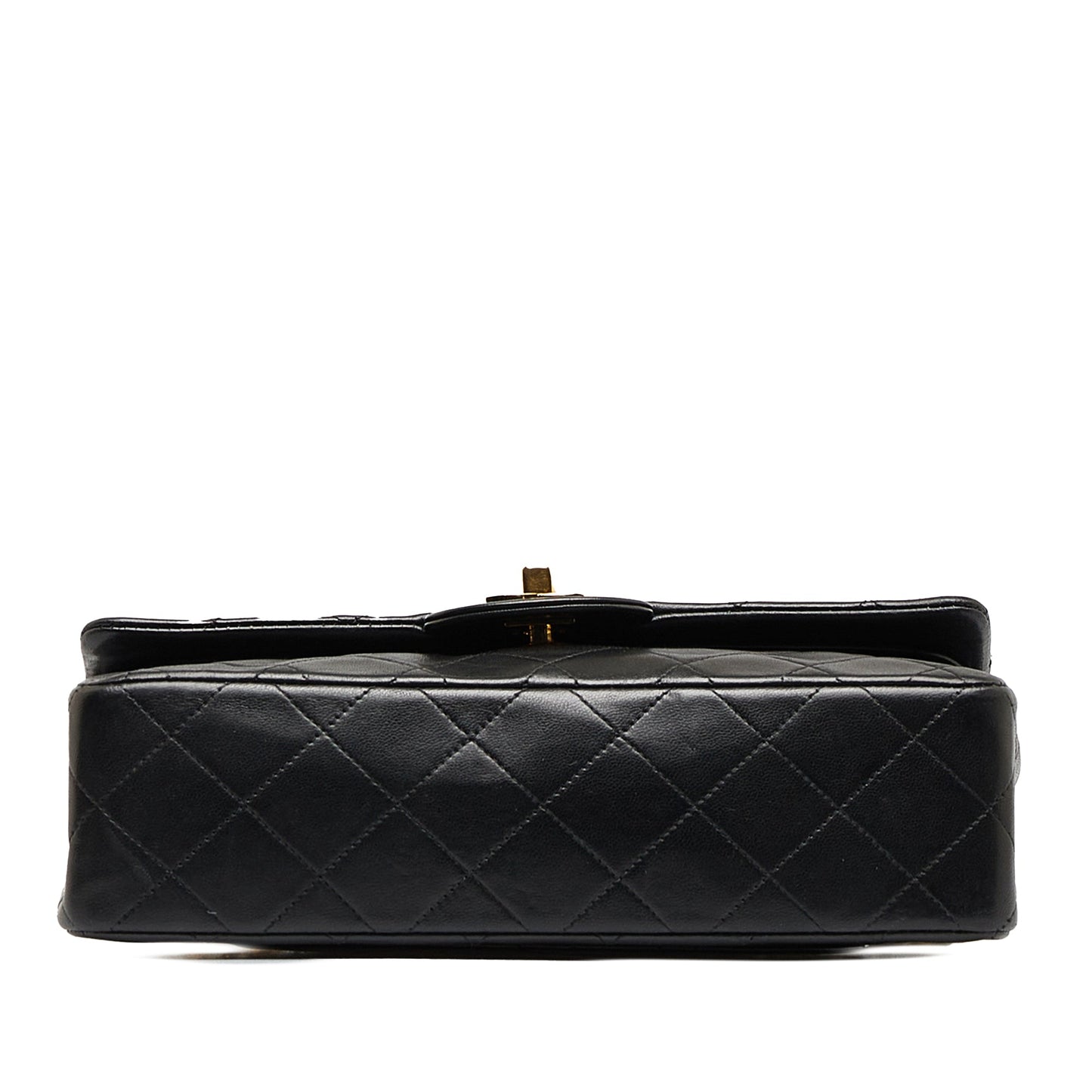 Luxury Chanel Classic Double Flap Small Black Lambskin Gold