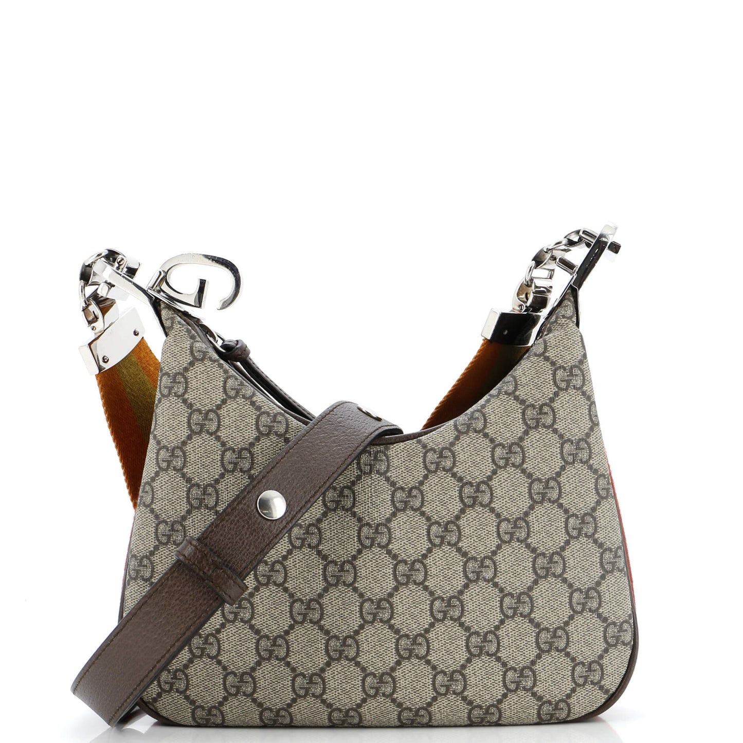 Luxury Gucci Trending 2025 Attache Shoulder Bag GG Coated Canvas Small